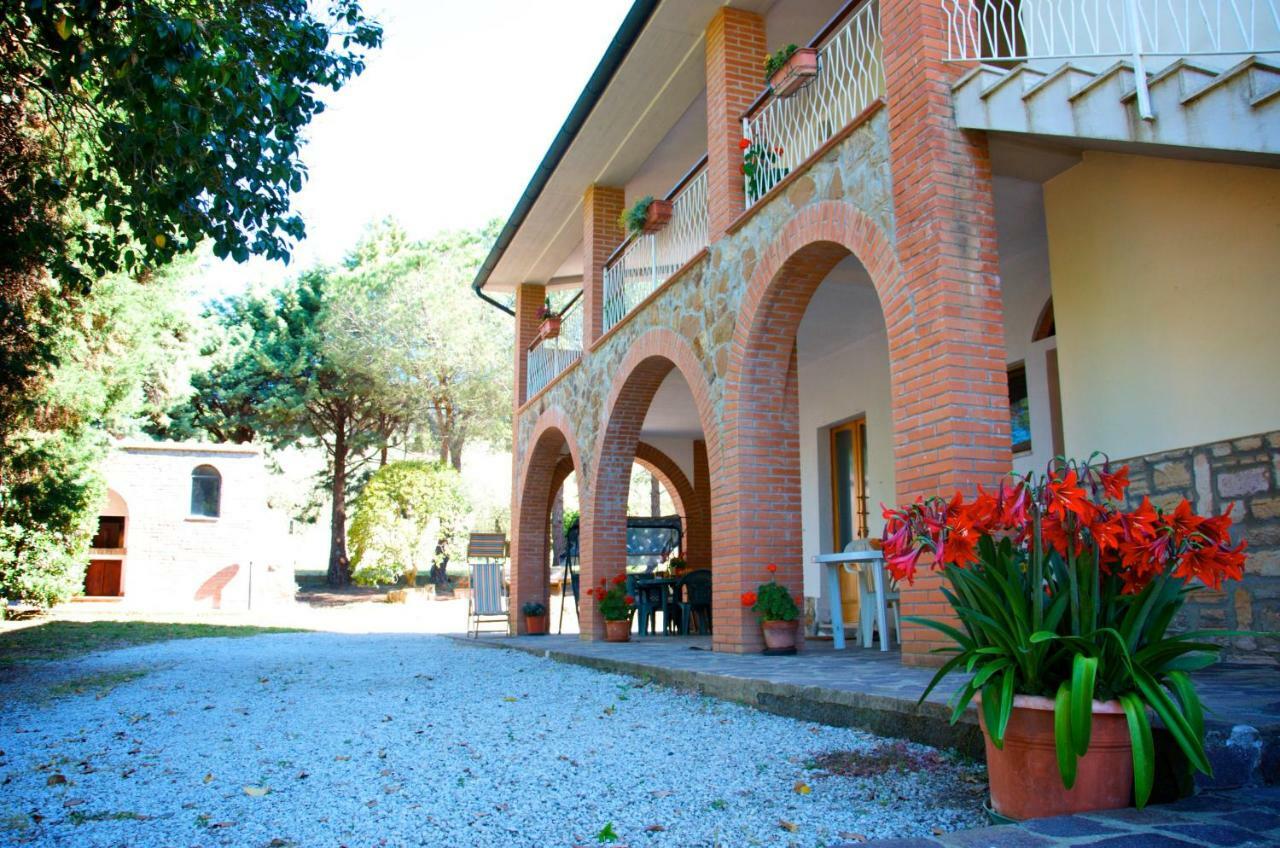 Agriturismo San Lino-Gilberto Massa Marittima Exteriör bild