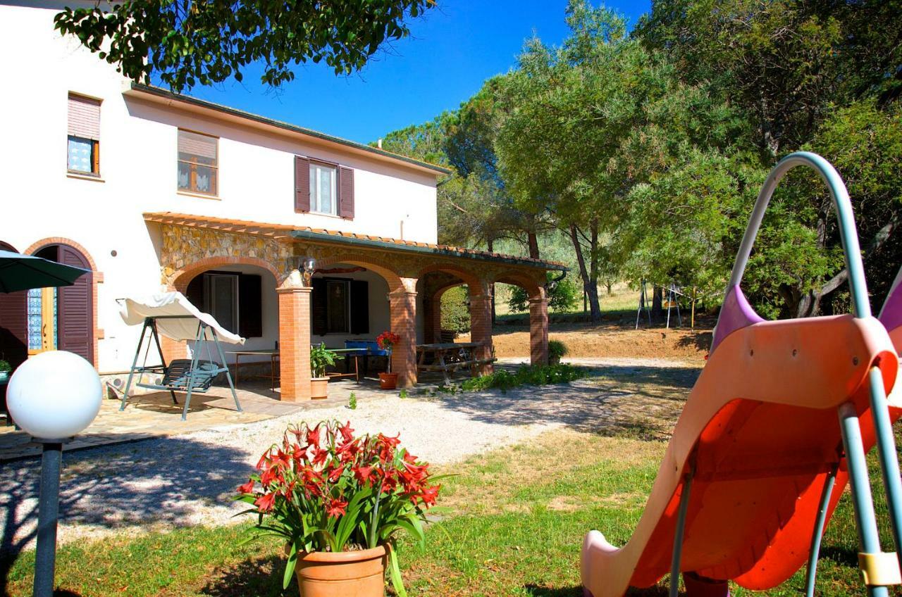 Agriturismo San Lino-Gilberto Massa Marittima Exteriör bild